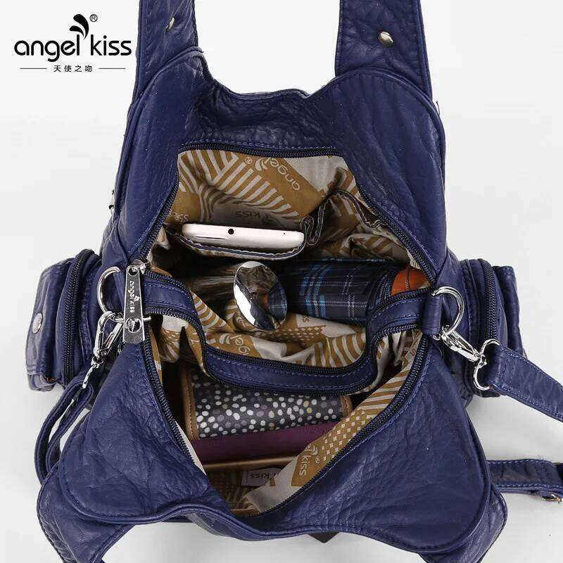 Fashion Handbags Women Bags PU Leather Handbag Female Satchel Big-capacity Shoulder Purse Bag bolsa feminina