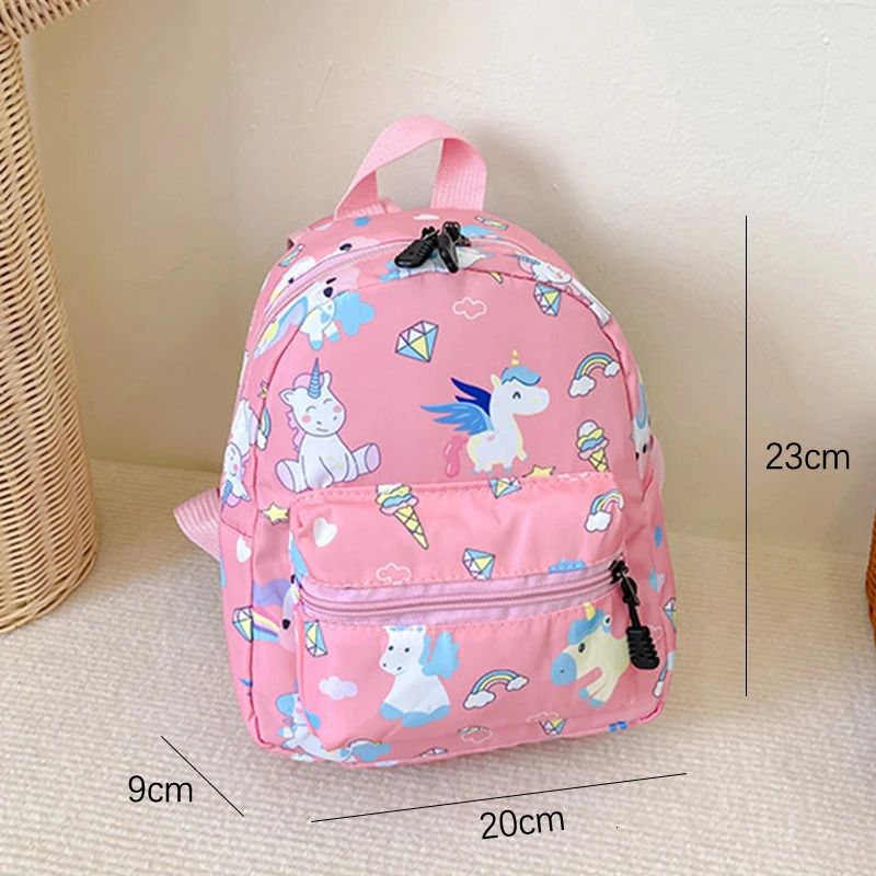 Childrens Cartoon Dinosaur Unicorn Backpacks For Teenager Cute Kindergarten Schoolbag Waterproof Book Bag Boys Girls Animal Bag 250813