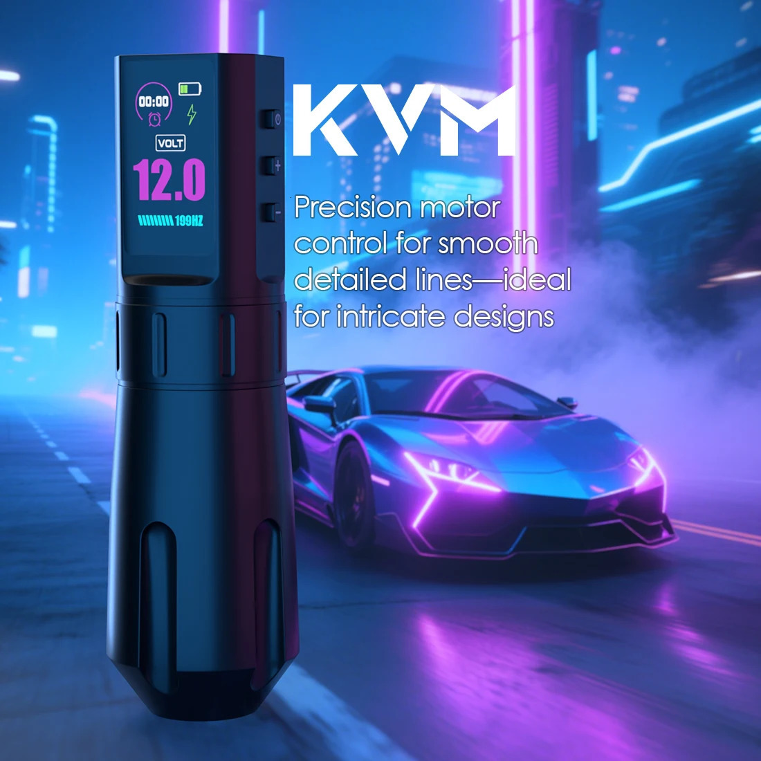 Wireless Tattoo Machine Pen Stroke 35mm Direct Drive IPS Screen Timing Function Battery 1800mAh Suitable tattoo artists 250809