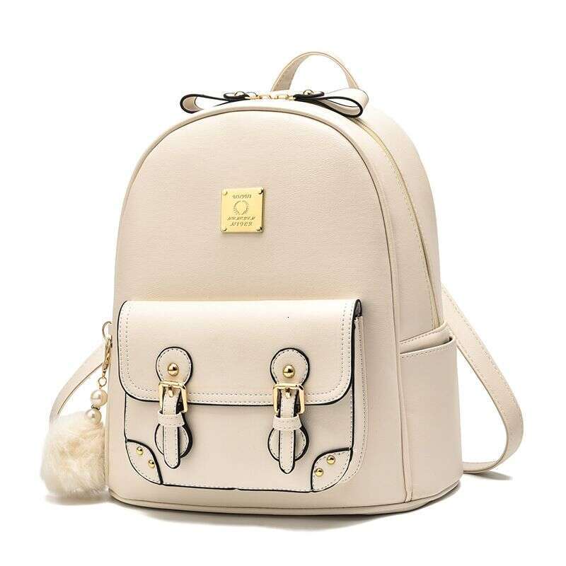 Women's 2025 New Simple Atmosphere Students Korean Version Backpack Leisure Travel Bag
