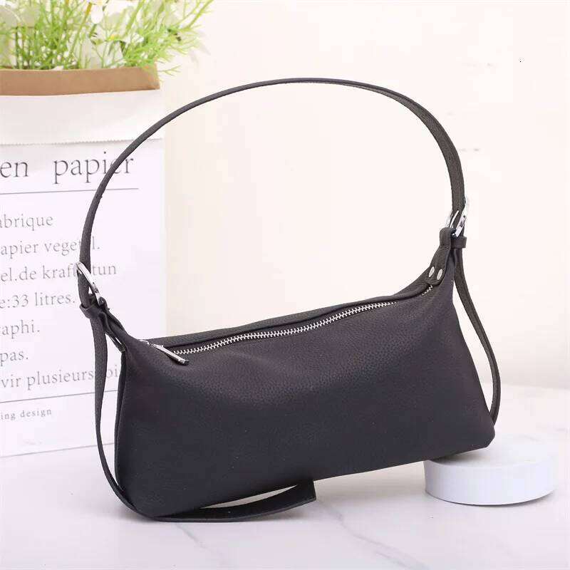 City Bag 2023 Fashion Trend Women Genuine Real Leather Underarm Female Small Shoulder Bag Lady Messenger Tote Handbag Spring Summer