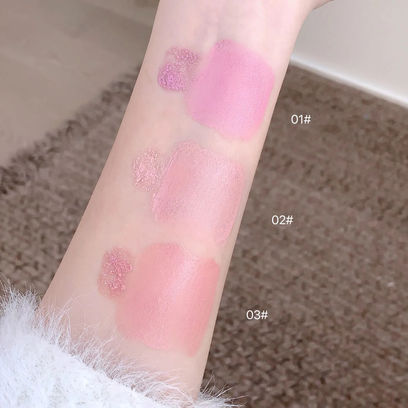 Bubble Blusher Liquid Hydrating Berry Pink Cheek Enhances Color Powder Rendering Longlasting Beauty Rouge Makeup 250813