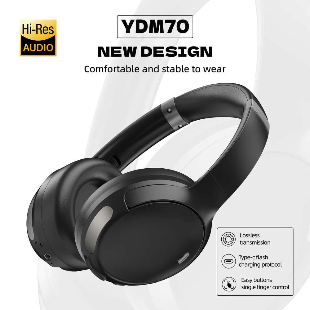 New Private Model Head-Mounted Wireless Bluetooth Headset Long Battery Life Heavy Bass Sale
