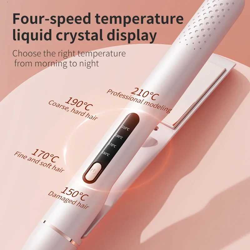 Curling Iron Straightening Comb Curling Iron Straightening Corn Clip Mini Bangs Straightening Mini Portable W250814