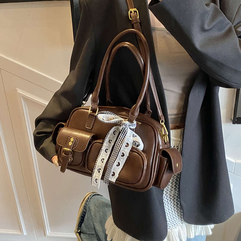 High-end Bowling for Women 2025 New Niche Handbag Stylish Shoulder Crossbody Bag