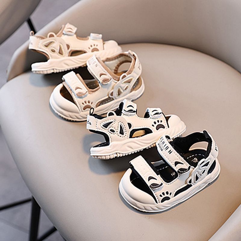 Kids Beach Sandals Toddler Summer Fashion New Boys Soft Soles Beach Sandals Kidsnest Non-slip Infant Girl Slides Baby Walking Sandals Shoes Sizes US1C