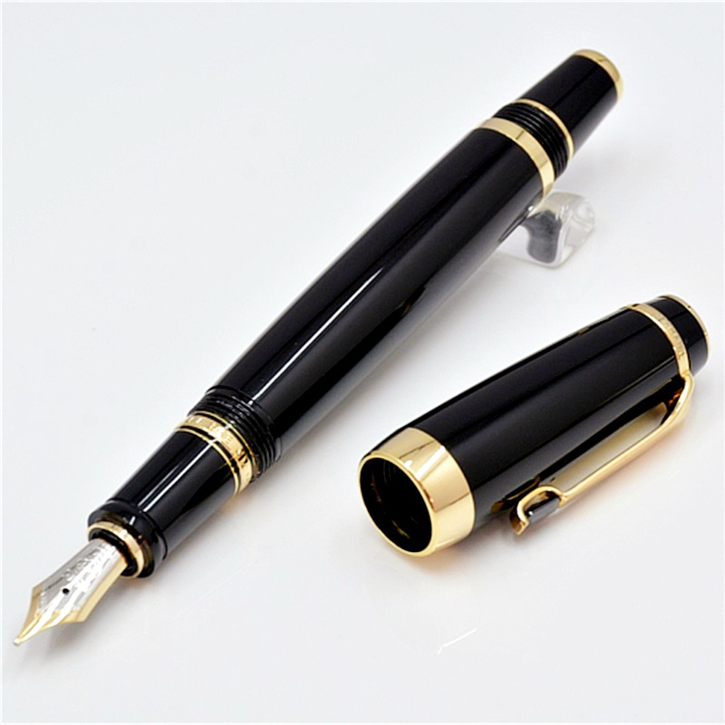 Wholesale Bohemies Black Resin Mini Rollerball Portable Short Travel Office School Dwe74 Writing Ball Pens With Gem And Serial Number