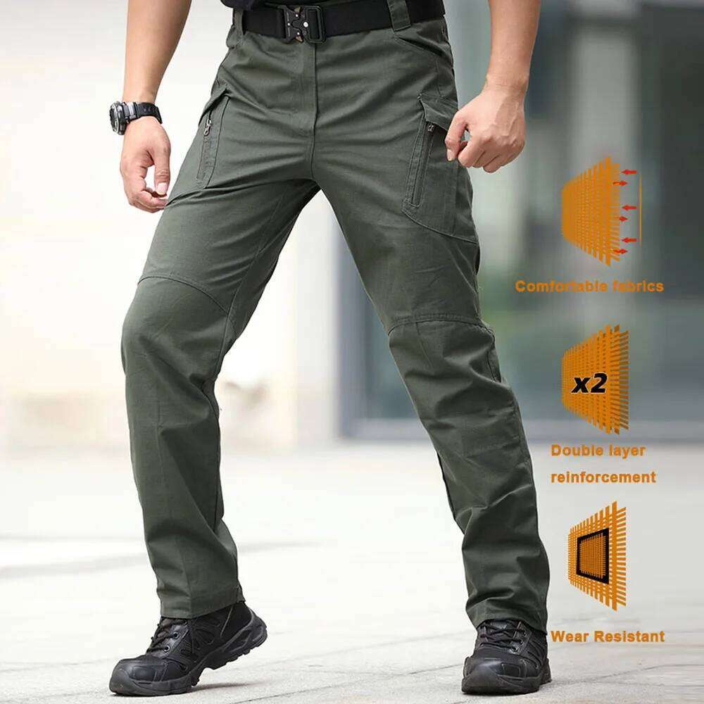 City Cargo Pants Classic Outdoor Hiking Trekking Army Tactical Joggers Pant Camouflage Military Multi Pocket Trousers