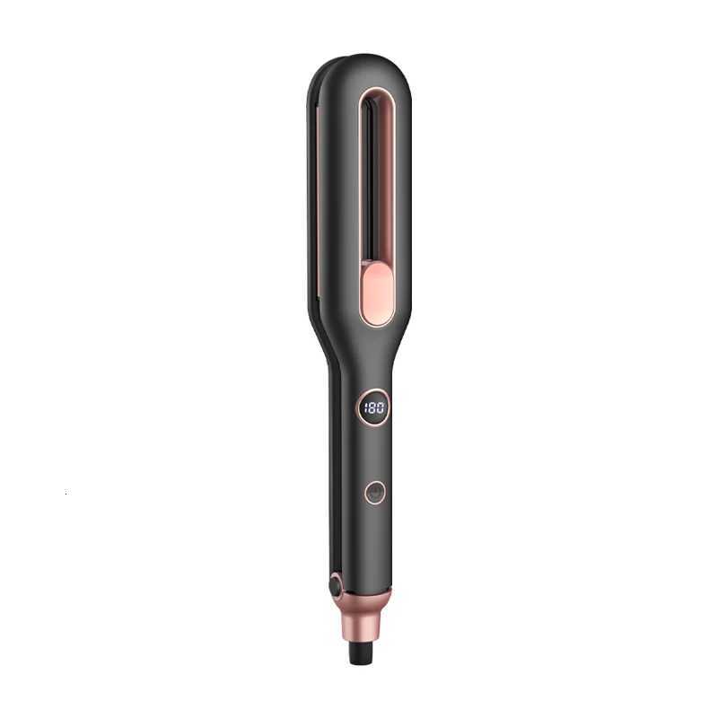 2-in-1 Portable Flat Iron Hair Straightener Heat up Home Use Electric Hair Straightener Hair Styling Tools W250814