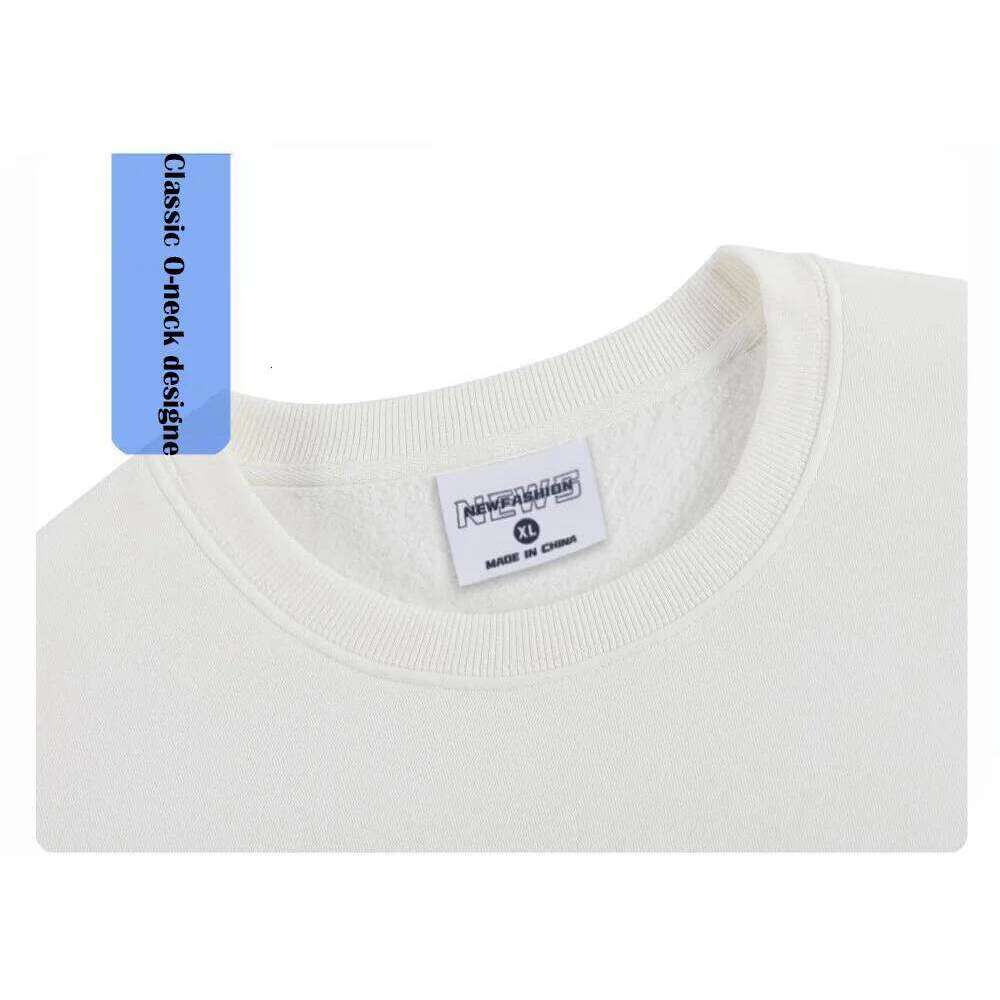 500Gsm Heavy Weight Fashion Men's New Autumn Winter Casual Thick Cotton Men Top Solid Color Hoodies Sweatshirt Pullover