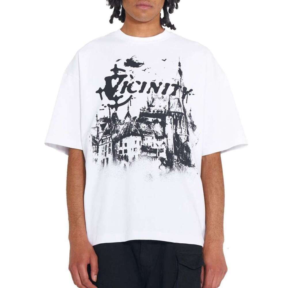 Shooting House White VIC Short Sleeve SHOOTING HOUSE TEE WHITE Same Style Printed T-Shirt