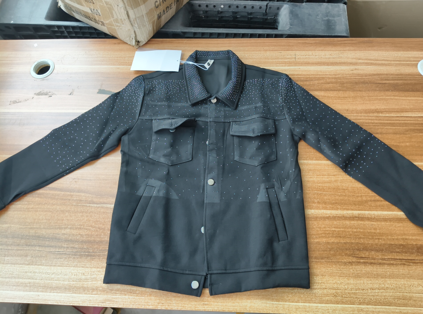 Men's Jackets Clothing Spring And Autumn High Quality Stars Drilling Jacket Fashion All-match Handsome Loose Casual