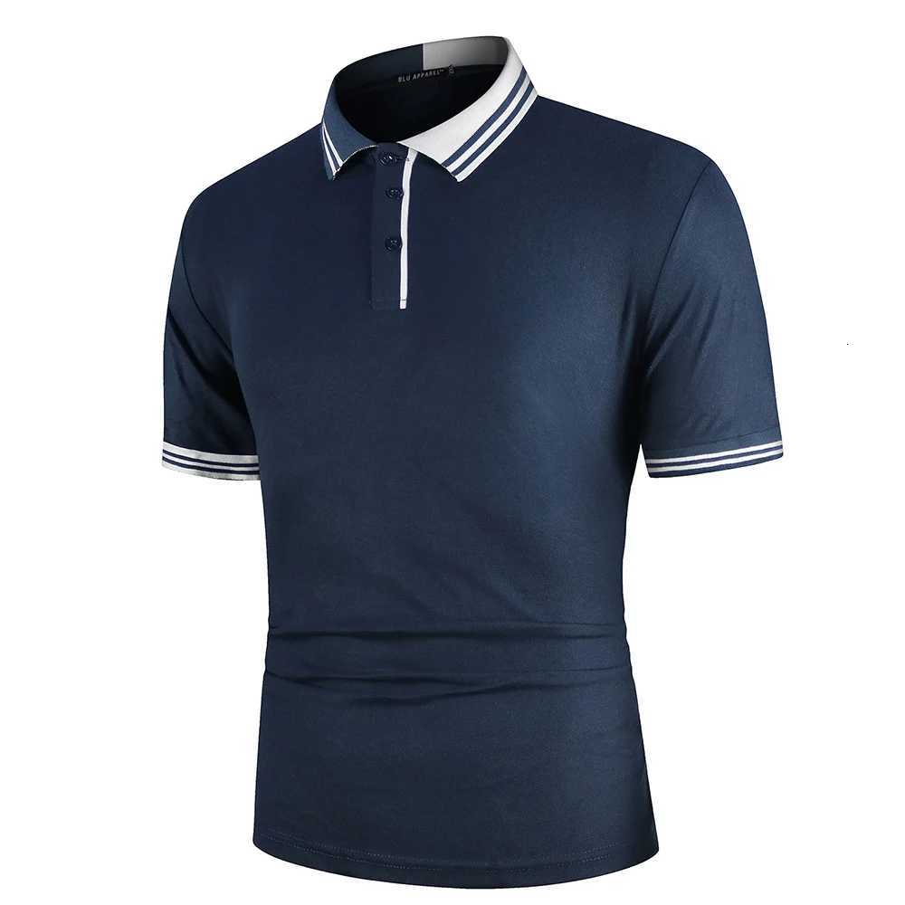 KB Men Polo Men Shirt Short Sleeve Polo Shirt Contrast Color Polo New Clothing Summer Streetwear Casual Fashion Men Tops XJ250804