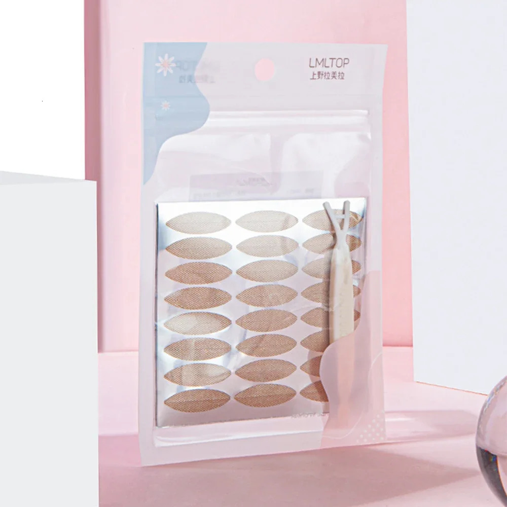 120pcs/bag Stickers Double Eyelid Sticker Eye Lift Lace Adhesive Tape Eyelid Lift Band Invisible Eyelid Tape Makeup Sticker Tool 250811