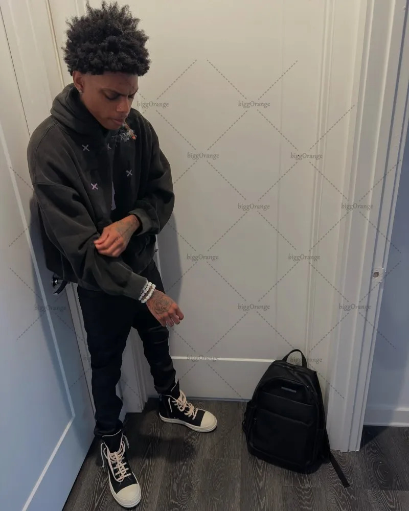 Street Hip-hop Personalized Casual Loose Hoodie Men American Retro Harajuku Y2K Fashion Oversized Sweatshirt Women 250813