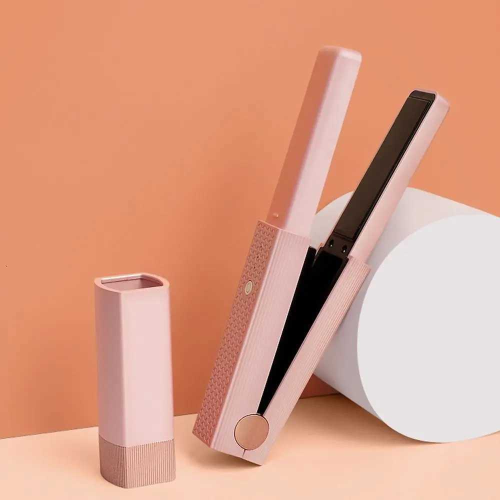 Even Heat Distribution Mini Hair Straightener Anti-Burn Temp Adjustable Hair Straightening Irons Fast Heating W250814