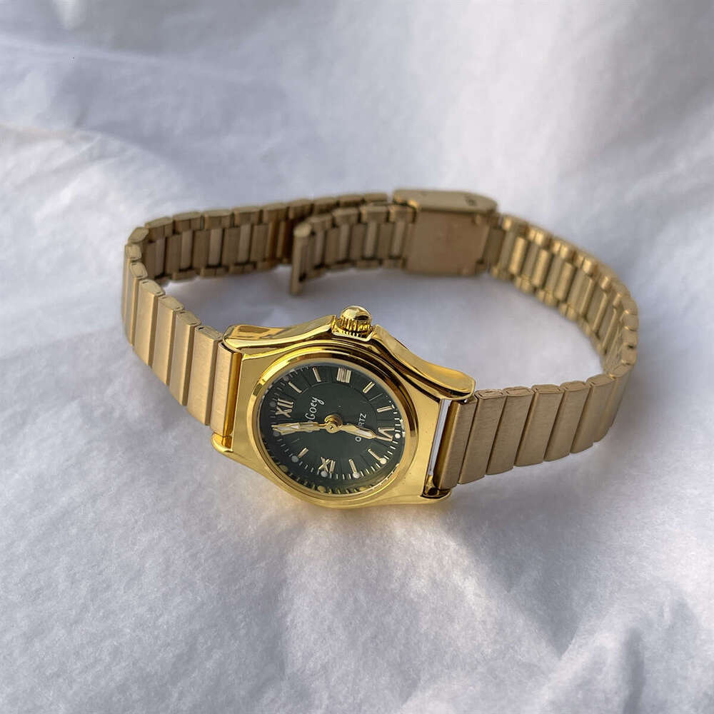 Bamboo for Women Designer Strap Women, Simple Gold Women's Watch, Fashionable Quartz Watch