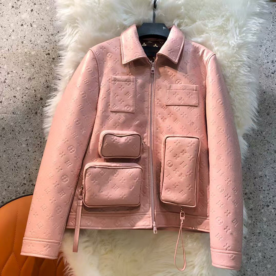 Designer Mens Jacket Cowhide Cowskin Fur Coats Jackets Winter Coat Cow Leather Outwears Tops Jackets Full Pelt High Windbreaker Pocket Furs