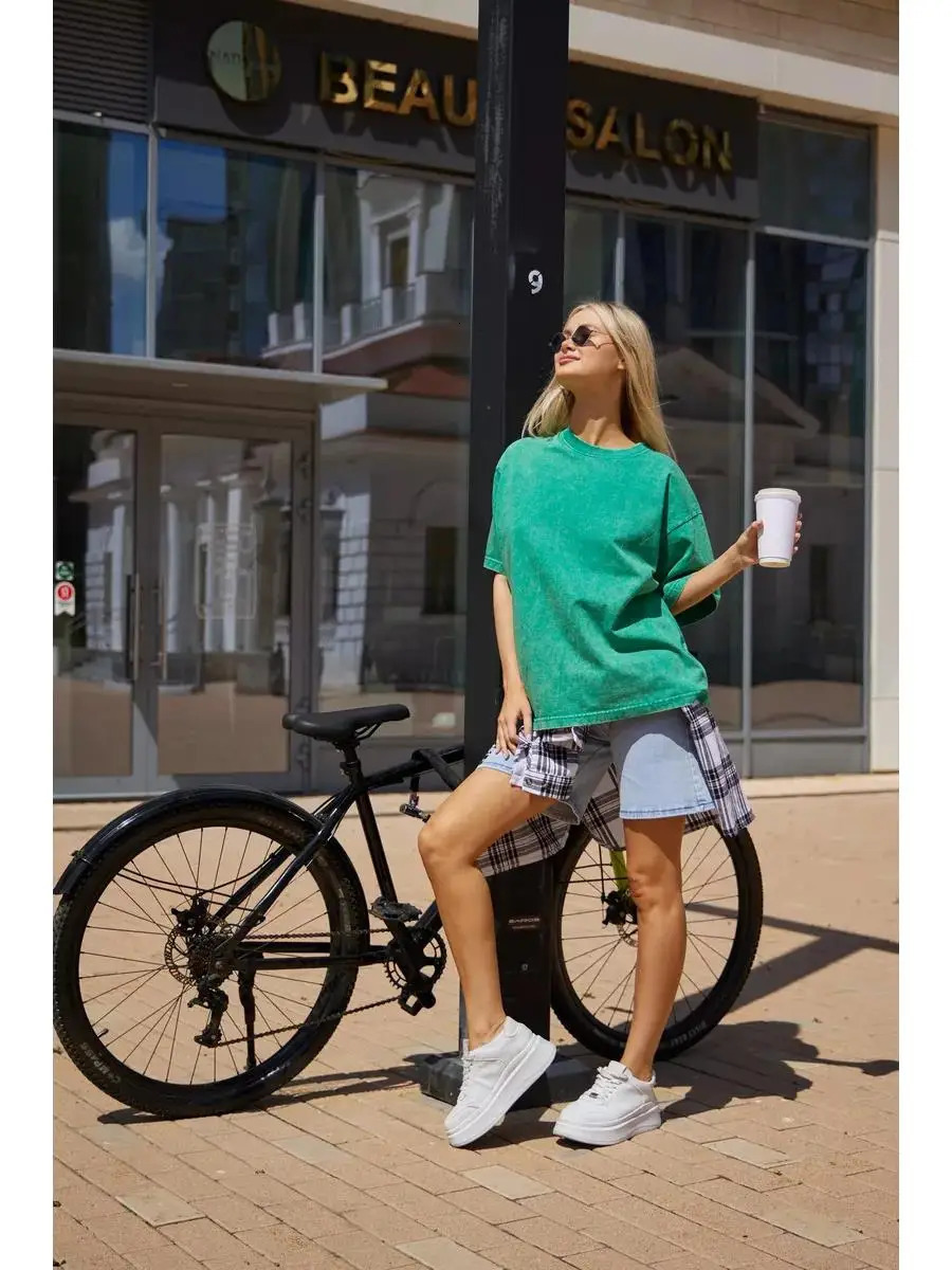 Fashion Women Cotton Solid Washed T-shirts Loose O-Neck Tee Shirts Street Casual Comfortable Short Sleeve Tops Female Clothes 250813