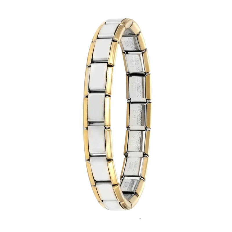 Italian Charm Bracelets DIY Basic Elastic Charm Stainless Steel Bracelet Fashion WomenS Jewelry Making Wholesale 250812
