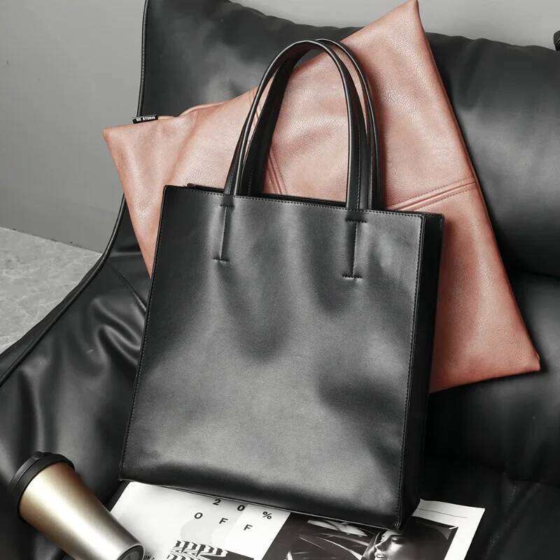 Simple Fashion Large-capacity Handbag Men Tote Business Casual Sling Laptop Bag Shoulder Bags