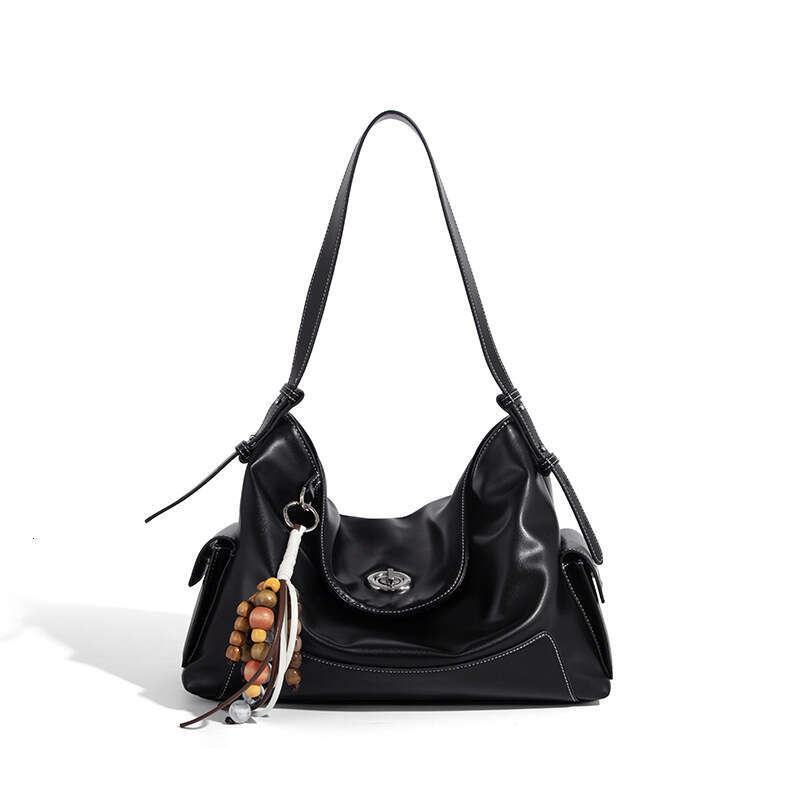 Designer Tote Bag Large Capacity Shoulder Bag Fashion Soft Leather Women's 2025 New Commuter Versatile