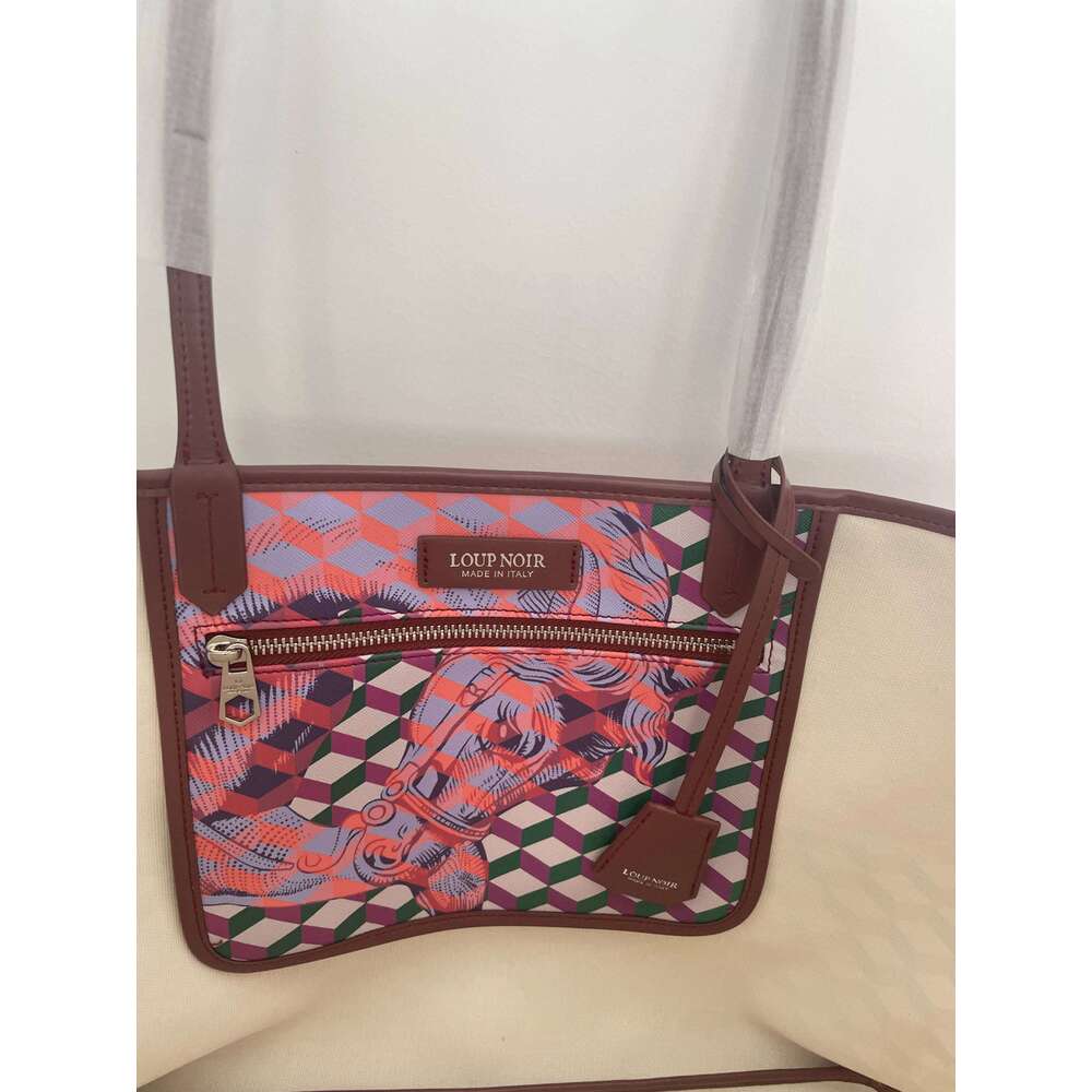 LOUP NOIR New High Quality Famous Brands Tote for Casual Totes Large Capacity Row Bag Shoulder Women Bags bag