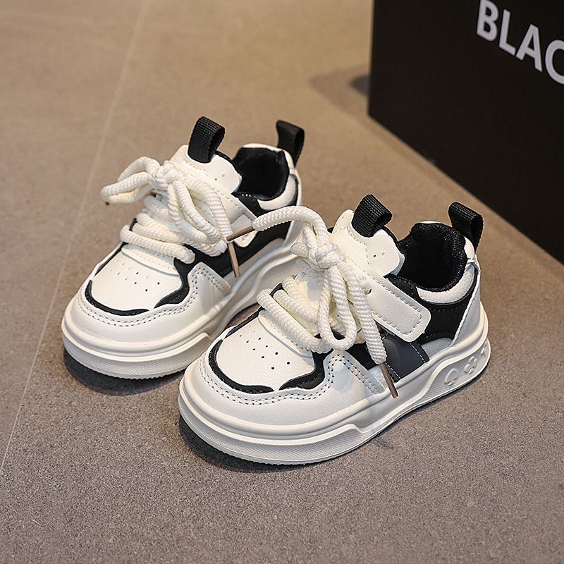 Kids Sports Shoes Hook loop Boys Girls Casual Shoes Thick Soft Sole Kidsnest 2025 New Fashion Toddler Running Shoes Comfortable Trainers Sizes US5.5C-