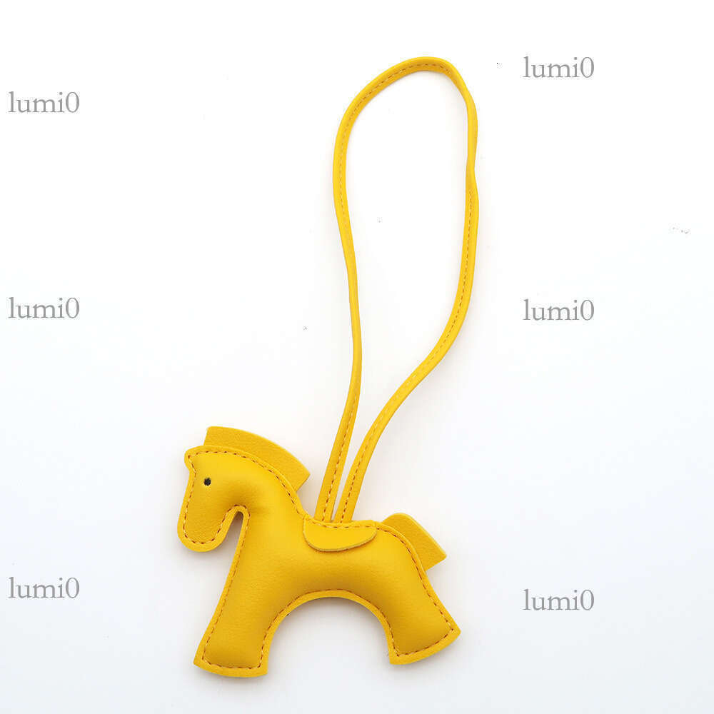 New PU Leather Pendant High-End Versatile Pony Bag Accessory Car Hanging Ornament