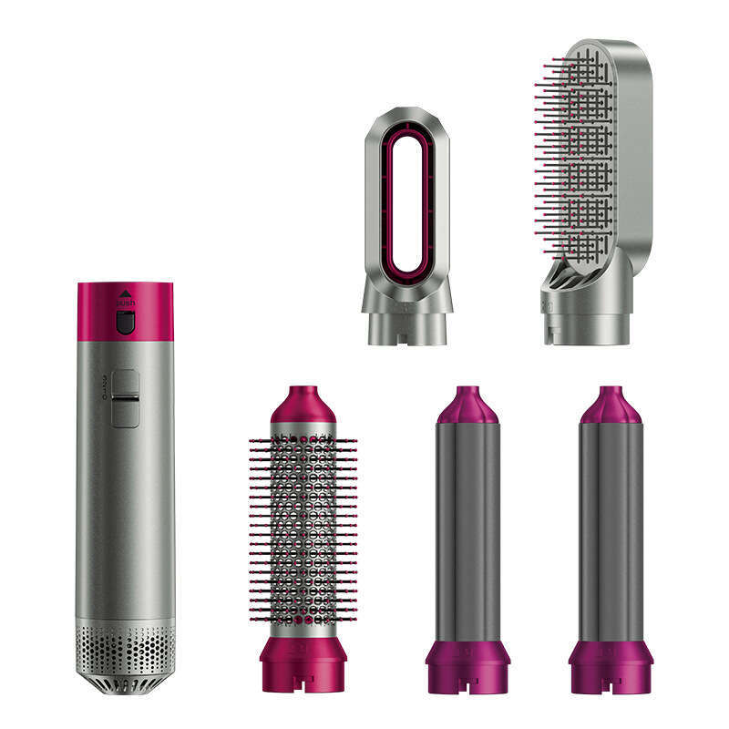 5-In-1 Automatic Electric Rotating Hair-Friendly Multi-Functional Large Waves And Straight Curling Iron