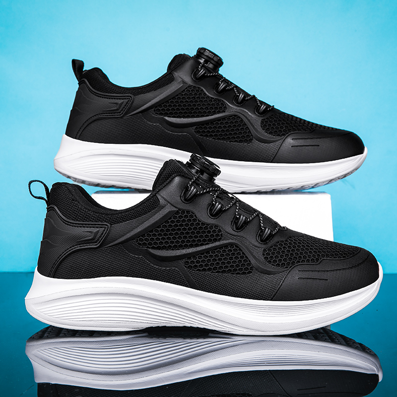 PROTECTCAMEL designer shoes free shipping hot outdoor sports running shoes Automatic knob anti-slip hiking shoes for men black white