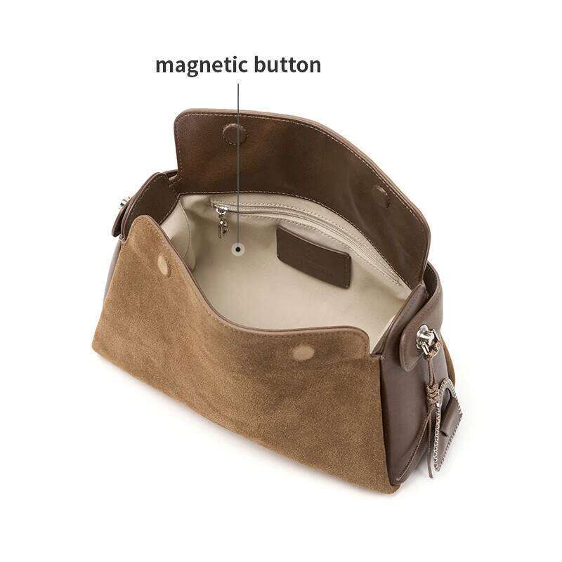 LA FESTIN Original Handbag Woman New Shoulder Large Tote Suede Fashion Crossbody Bag Brand Bags bag