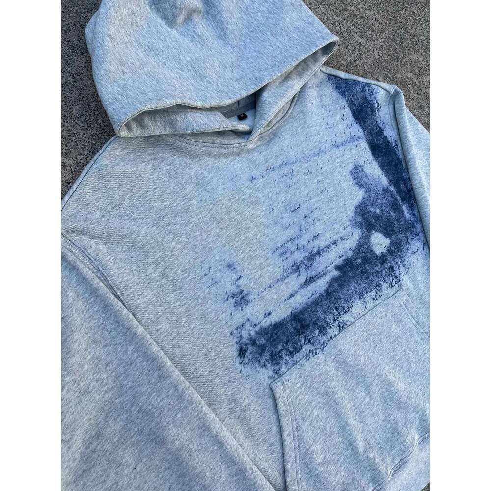 Gothic Retro Aesthetic Graphic Printing Oversize Fleece Hoodie Couple Y2k New Popular Haruku Hip-Hop Casual Joker Street Wear