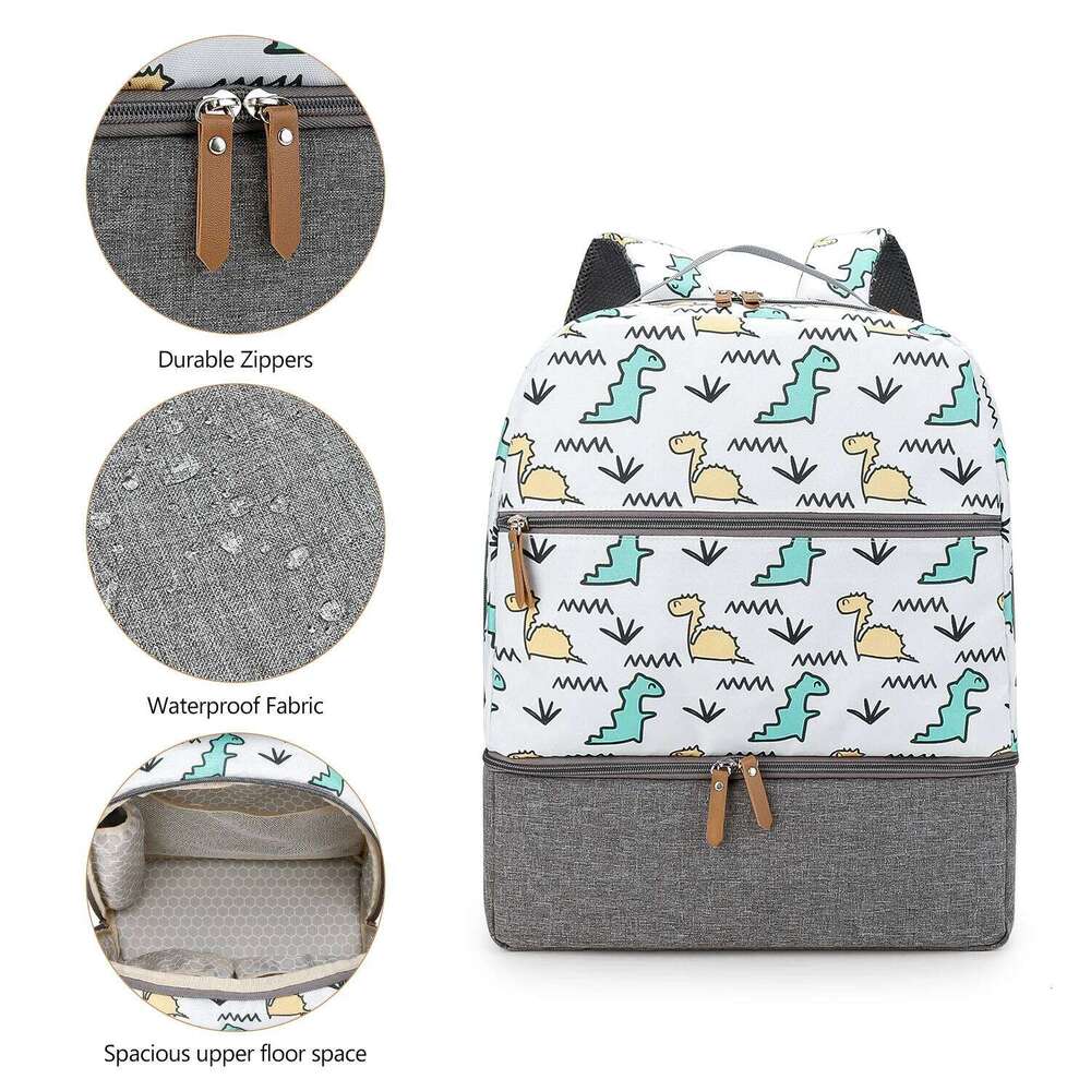 Compartment Breast Pump - Middle Size Cooler Double Layer Pumping Bag for Working Outdoor Mom