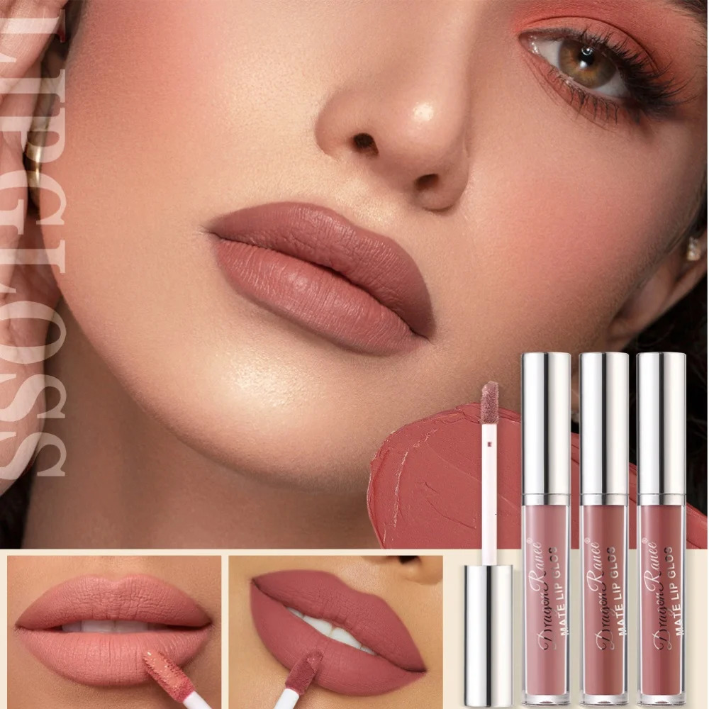 Velvet Matte Lip Gloss Set Long Lasting Waterproof Hydrating Non Stick Lipstick Lip Glaze Non Transfer Makeup Set Makeup 250812