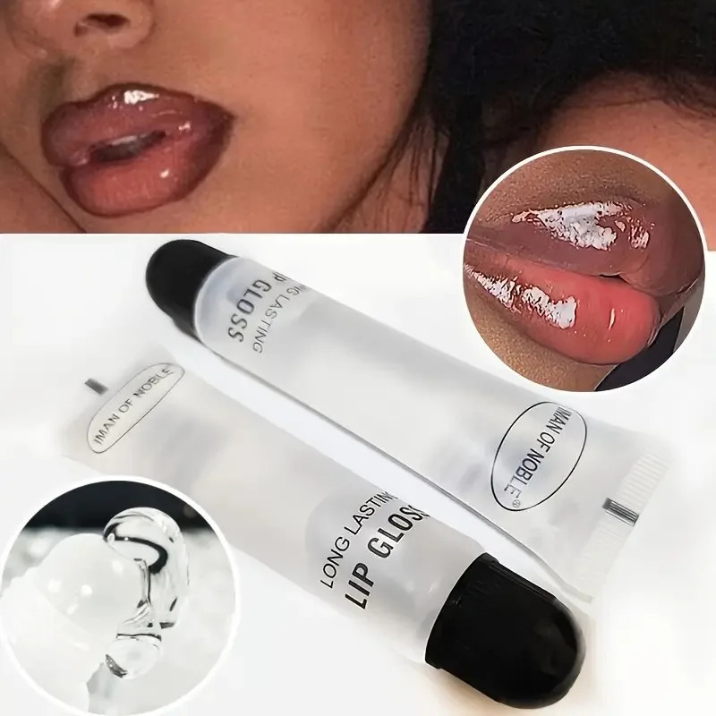 Hydrating 18ml Lip Gloss Lip Oil for Plump Glossy Lips Lightens Fine Lines Suitable for All Skin Types Makeup 250813