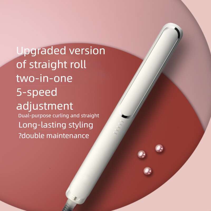 Curler Dual Use Hair Friendly Adjustable Temperature Small Iron For Bangs Straightener And Curling Tool