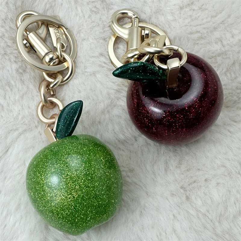 New Fashion Oversized Apple Bag Pendant Fashionable Keychain Exquisite Car Keychain Pendant Metal Key Bag Parts Accessories S250814