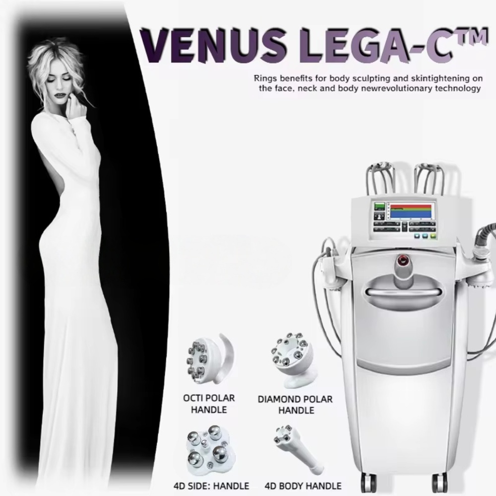 Dual-Action Venus Legacy Device: Vacuum Cellulite Therapy & Professional Skin-Lifting SPA Treatment