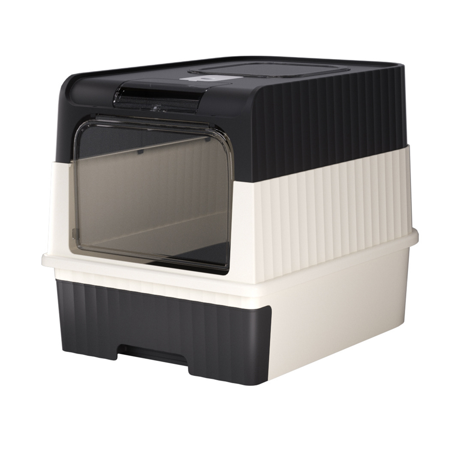 Cross border dropshipping oversized drawer style cat litter box, fully enclosed, UV resistant, cat toilet pet supplies