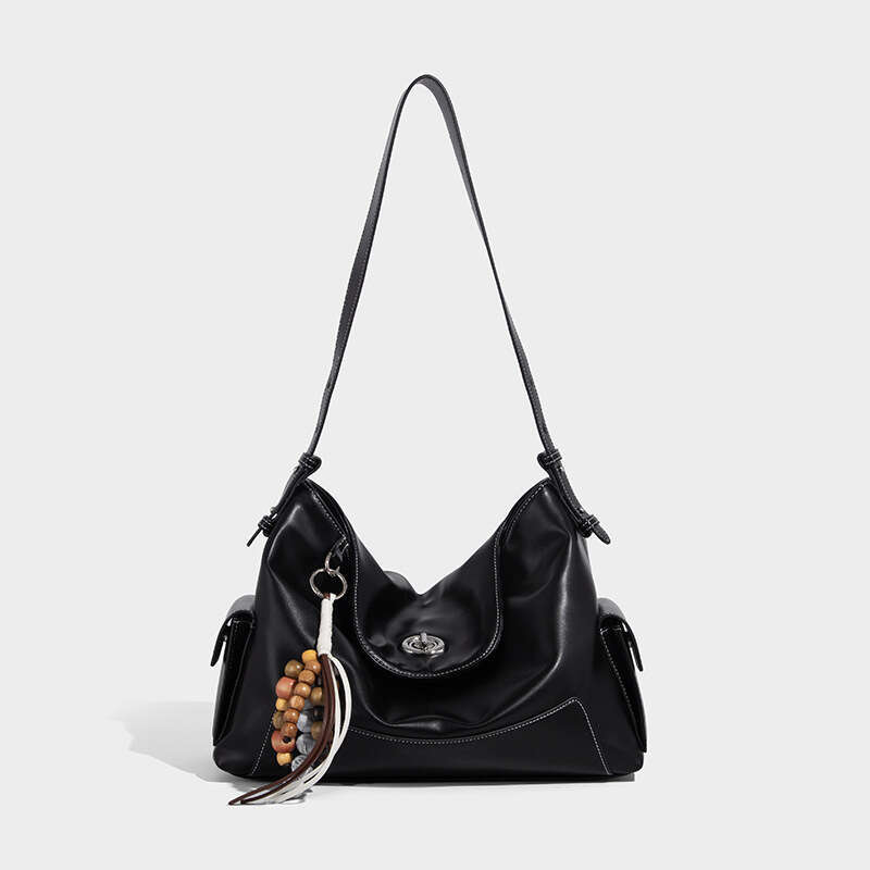 Designer Tote Bag Large Capacity Shoulder Bag Fashion Soft Leather Women's 2025 New Commuter Versatile