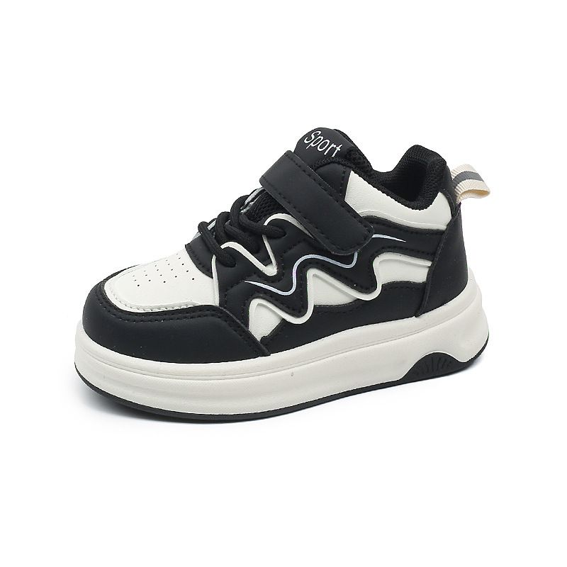 Toddler Baby Kids Fashion Design Walking Shoes Sneakers Kidsnest Non-slip Casual Shoes Boys Girls Outdoor Board Shoes Size 21 - 32 K0624