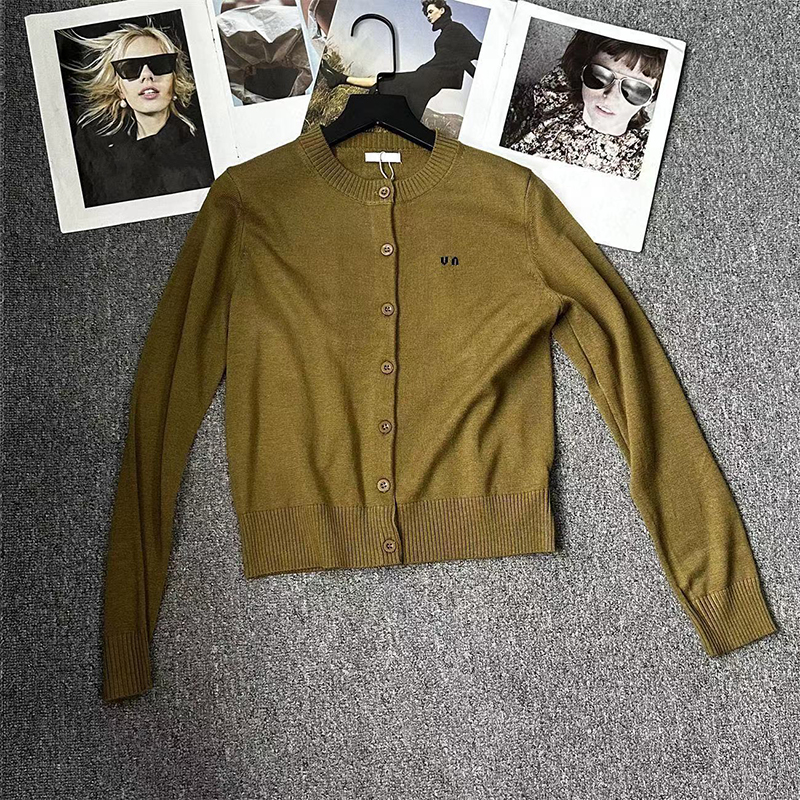 Womens Knitted Sweater Long Slve Crew Neck Cardigan Warm Autumn u0026 Winter Coat Soft u0026 Cozy Casual u0026 Chic L2510186YHK