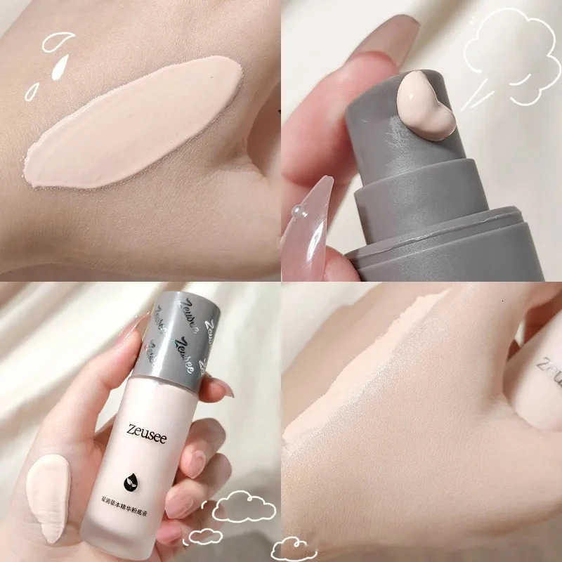 Face Base Liquid Foundation Makeup Concealer Waterproof Brighten Long Lasting Coverage Oil-control BB Cream Cosmetics 250812