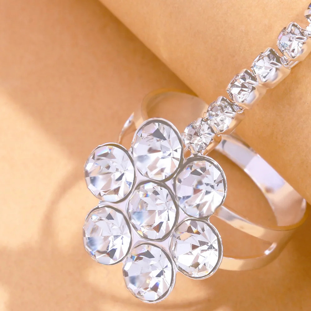 Stonefans 1pc Bohemian Butterfly Rhinestone Anklet Toe Jewelry Beach Foot Chain Ankle Bracelet On The Leg Toe Chain for Women 250813