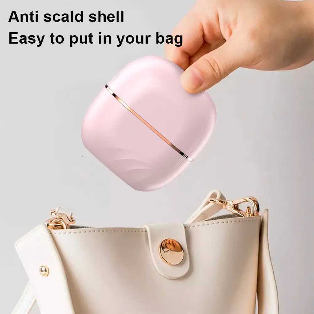 Mini Hair Straightening Comb Wireless Charging Portable Multifunctional Hair Care Does Not Hurt Hair Styling Comb Hair Straightener W250814