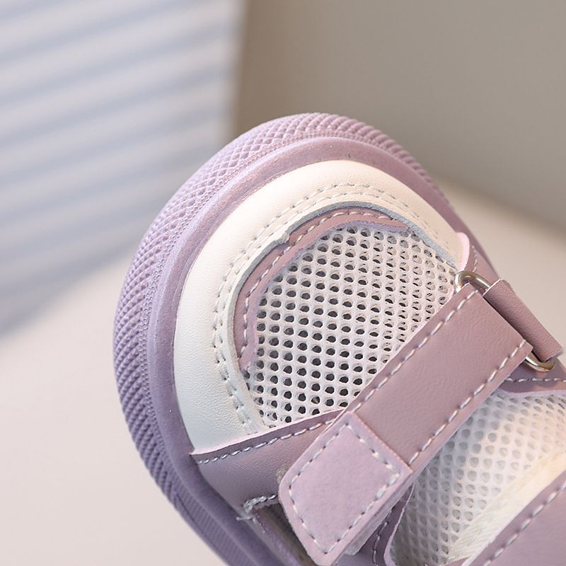 Kids Sports Sandals Summer New Boys Girls Hollow Out Shoes 1-4 Years Kidsnest Toddler Comfortable Sandals for Boy Baby Girl Shoes Sizes US0.5C-US8C K0