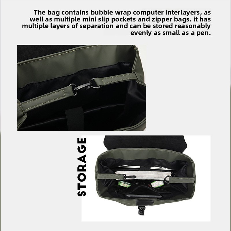 Laptop Bags Unisex Waterproof Laptop Backpack with Wet-Dry Separation - Black Breathable Bag