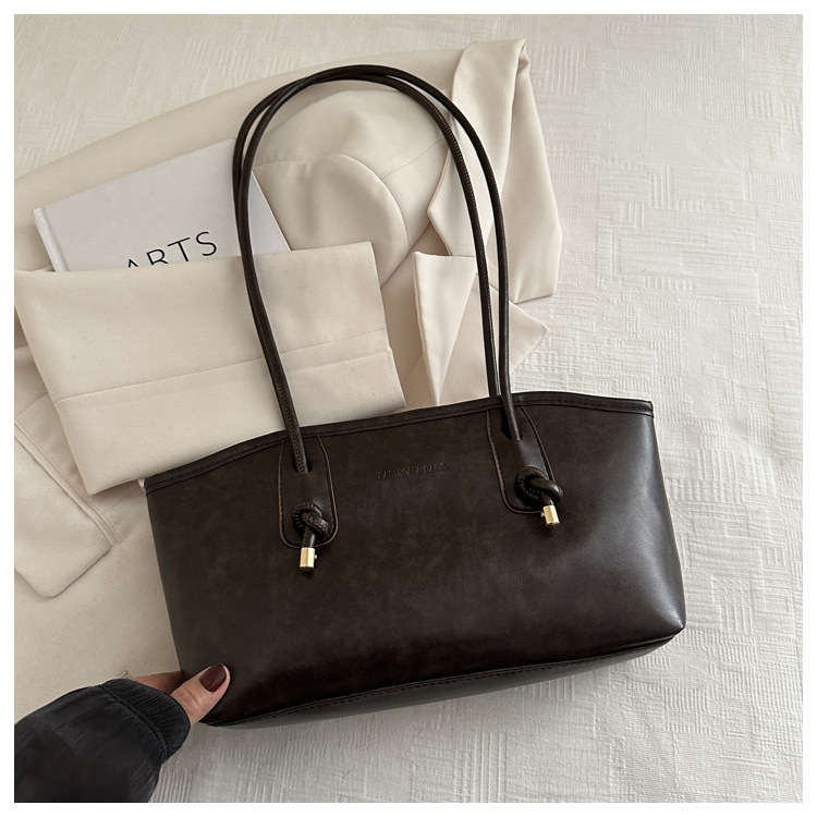 Luxury Brand Designer Bag High-Quality Vintage Large Capacity Bag For Women 2025 New Summer Commuter Shoulder Bag Handheld Tote Bag