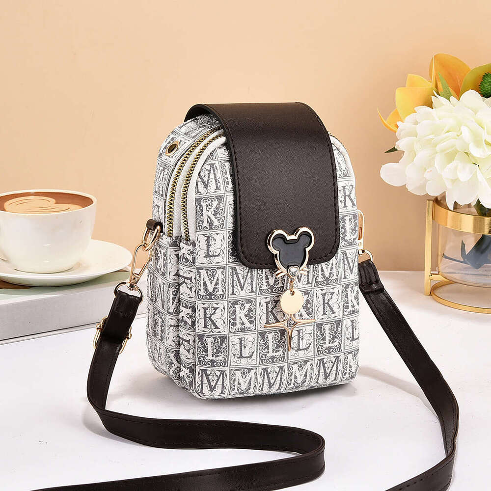 Mobile Phone 2025 Small Women's New Korean Version Versatile Simple Single Shoulder Crossbody Bag Summer